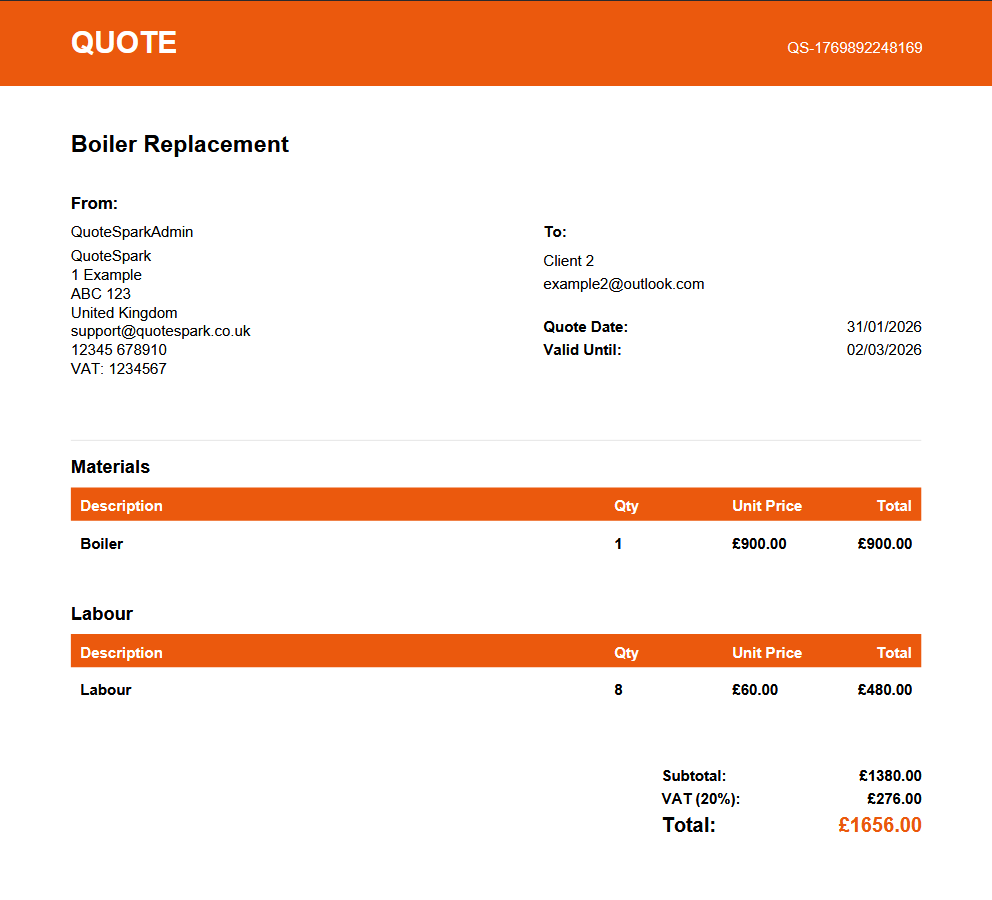 Professional PDF output